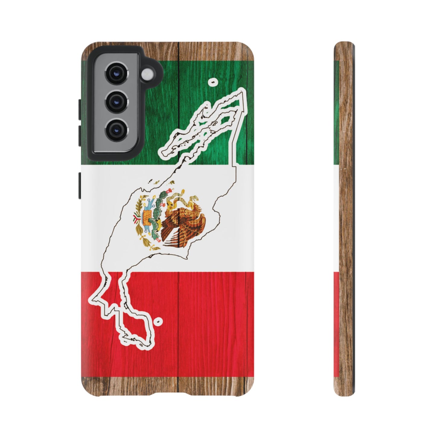 Phone Case, Mexican Flag Tough Case, Patriotic Mexico Phone Cover, Rugged Phone Protector, National Flag Phone Sleeve, Cinco de Mayo Gift