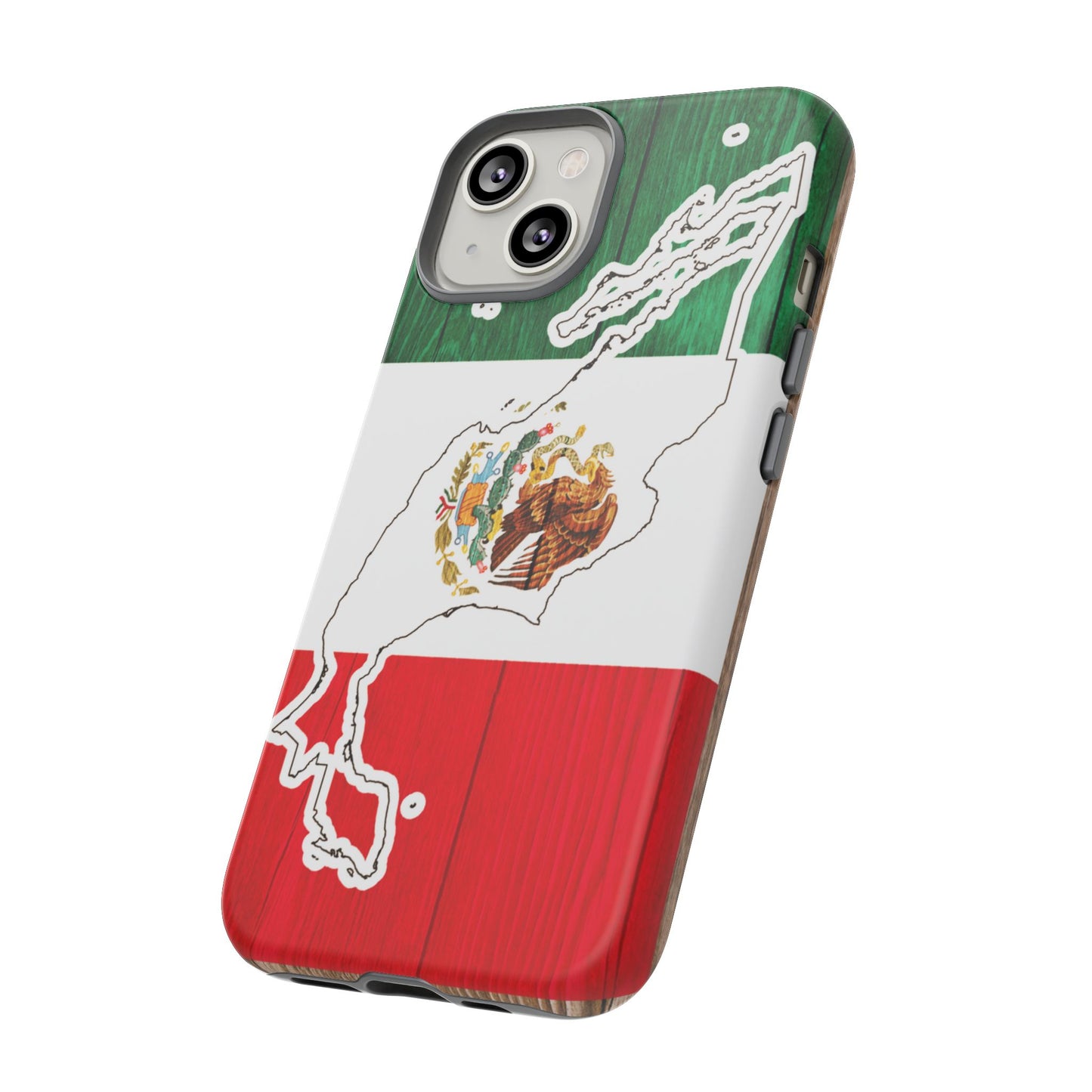 Phone Case, Mexican Flag Tough Case, Patriotic Mexico Phone Cover, Rugged Phone Protector, National Flag Phone Sleeve, Cinco de Mayo Gift