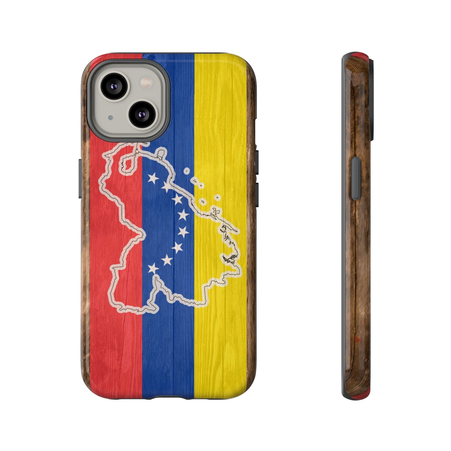Venezuela Flag Phone Map Case Protective Tough Cover Flag of Venezuela Samsung Venezuelan Pride Hard Plastic Back Venezuela Map Cover