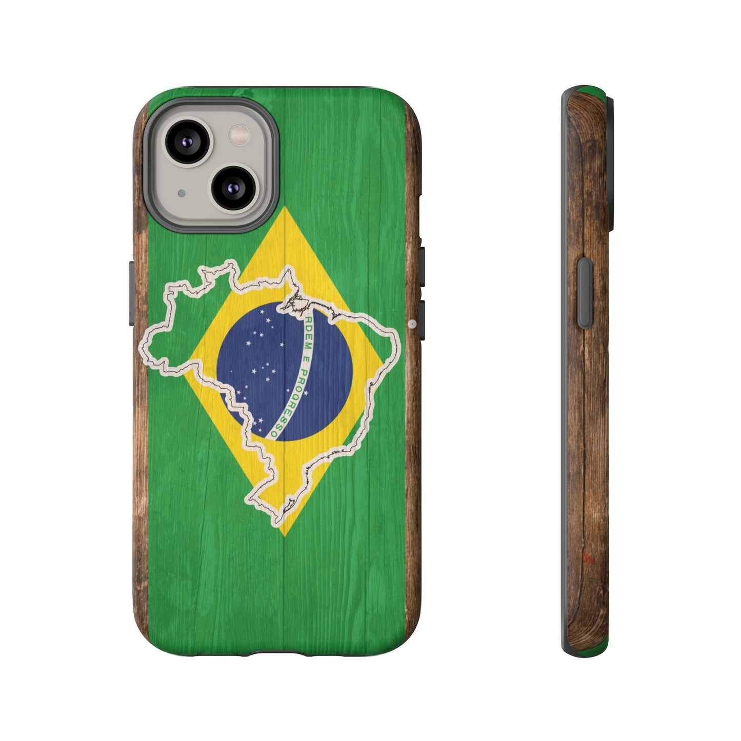 Brazil Flag Phone Map Case Protective Tough Cover Flag of Brazil Samsung Brazilian Pride Hard Plastic Back Brazil Flag Cover
