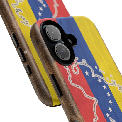 Venezuela Flag Phone Map Case Protective Tough Cover Flag of Venezuela Samsung Venezuelan Pride Hard Plastic Back Venezuela Map Cover