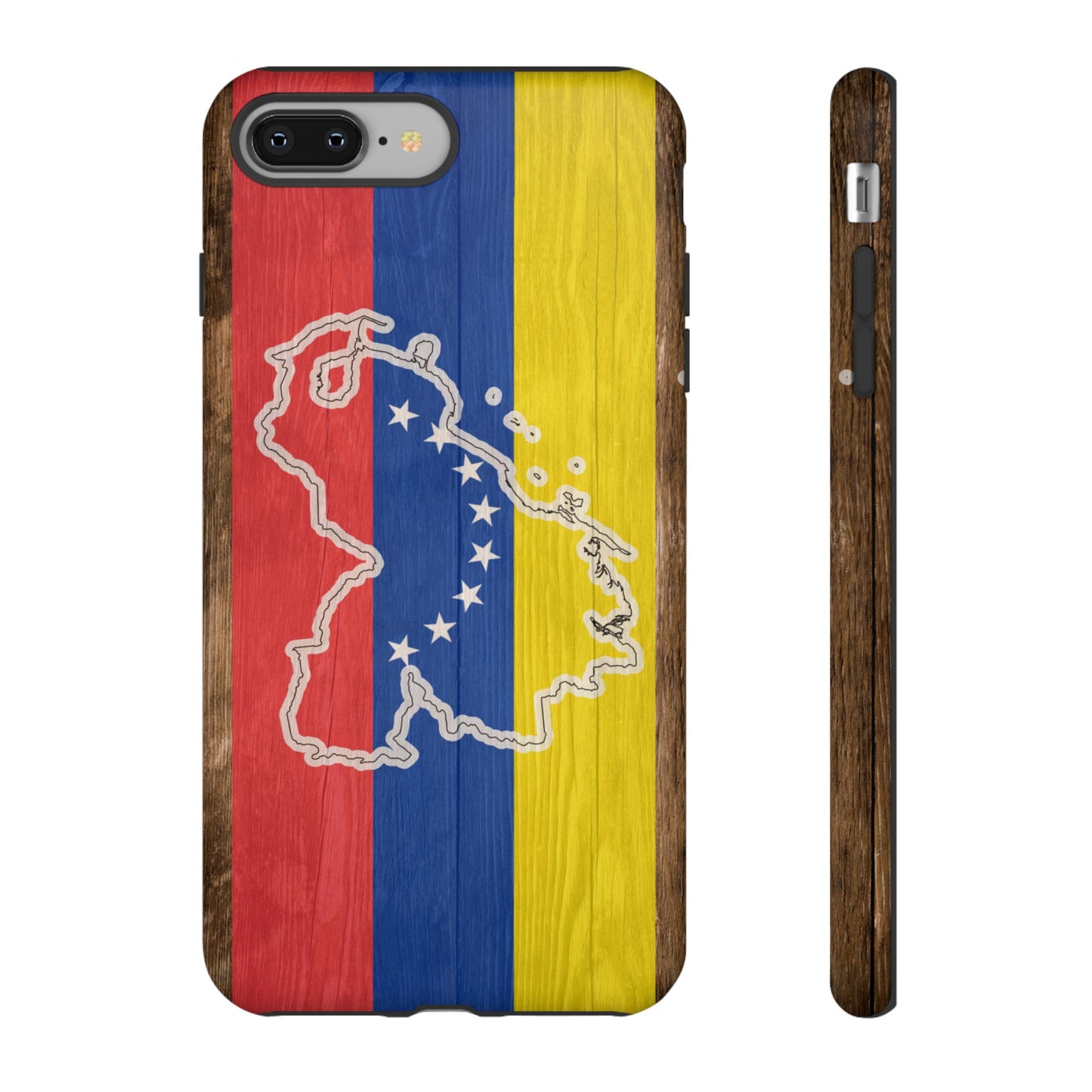 Venezuela Flag Phone Map Case Protective Tough Cover Flag of Venezuela Samsung Venezuelan Pride Hard Plastic Back Venezuela Map Cover