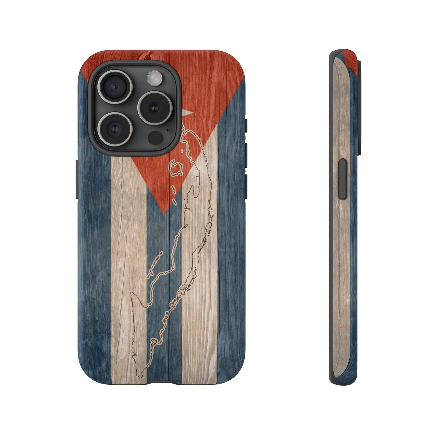 Phone Case Cuban Flag iPhone Case Protective Tough Cover Flag of Cuba Samsung Galaxy Cuban Pride Huawei P40 Lite Hard Plastic Back
