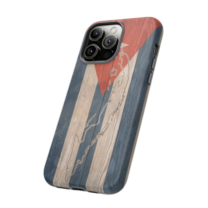 Phone Case Cuban Flag iPhone Case Protective Tough Cover Flag of Cuba Samsung Galaxy Cuban Pride Huawei P40 Lite Hard Plastic Back