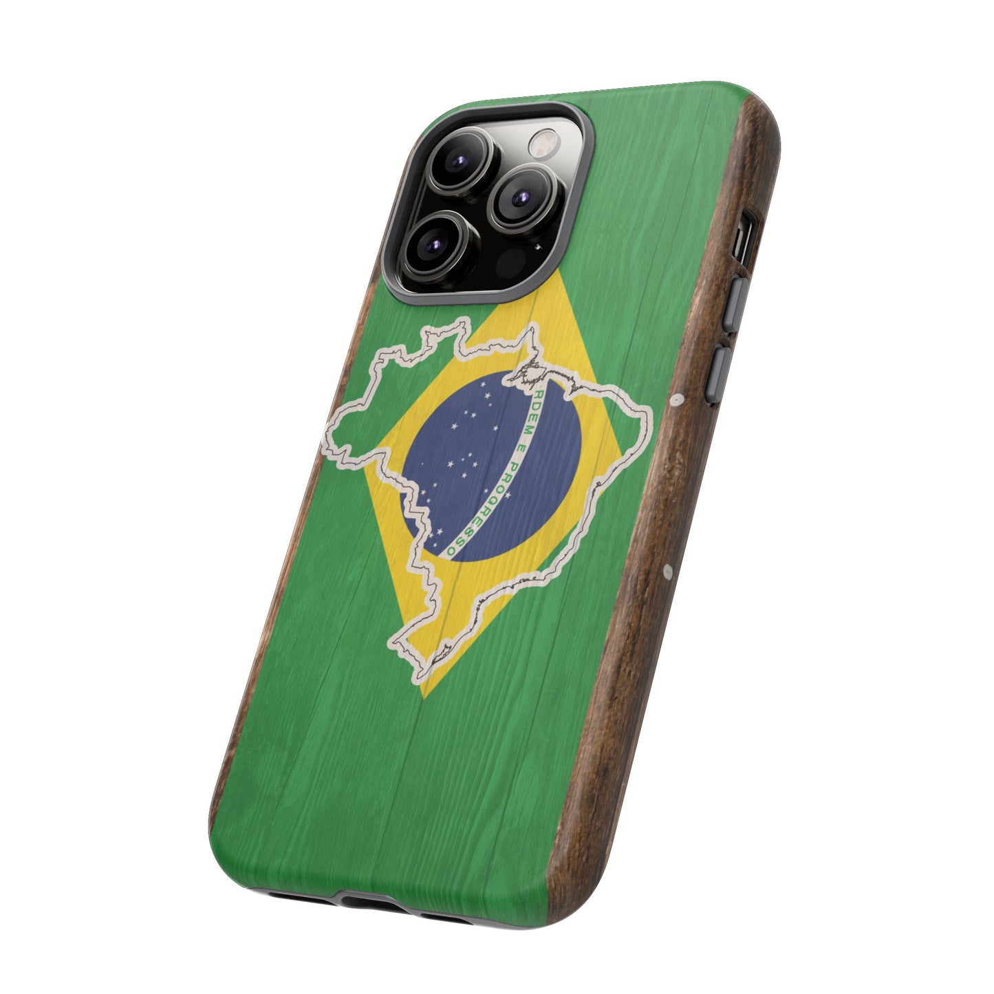 Brazil Flag Phone Map Case Protective Tough Cover Flag of Brazil Samsung Brazilian Pride Hard Plastic Back Brazil Flag Cover