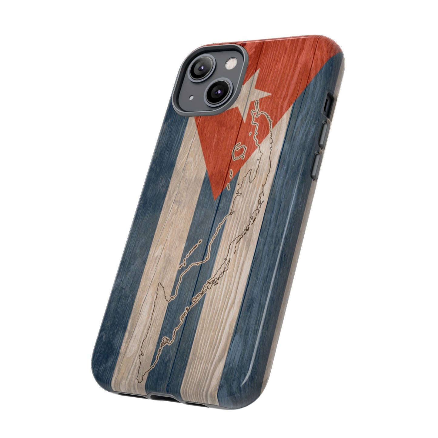 Phone Case Cuban Flag iPhone Case Protective Tough Cover Flag of Cuba Samsung Galaxy Cuban Pride Huawei P40 Lite Hard Plastic Back