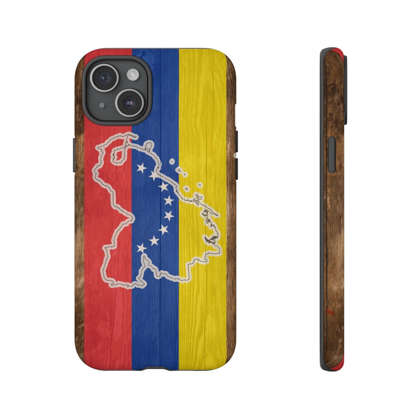 Venezuela Flag Phone Map Case Protective Tough Cover Flag of Venezuela Samsung Venezuelan Pride Hard Plastic Back Venezuela Map Cover