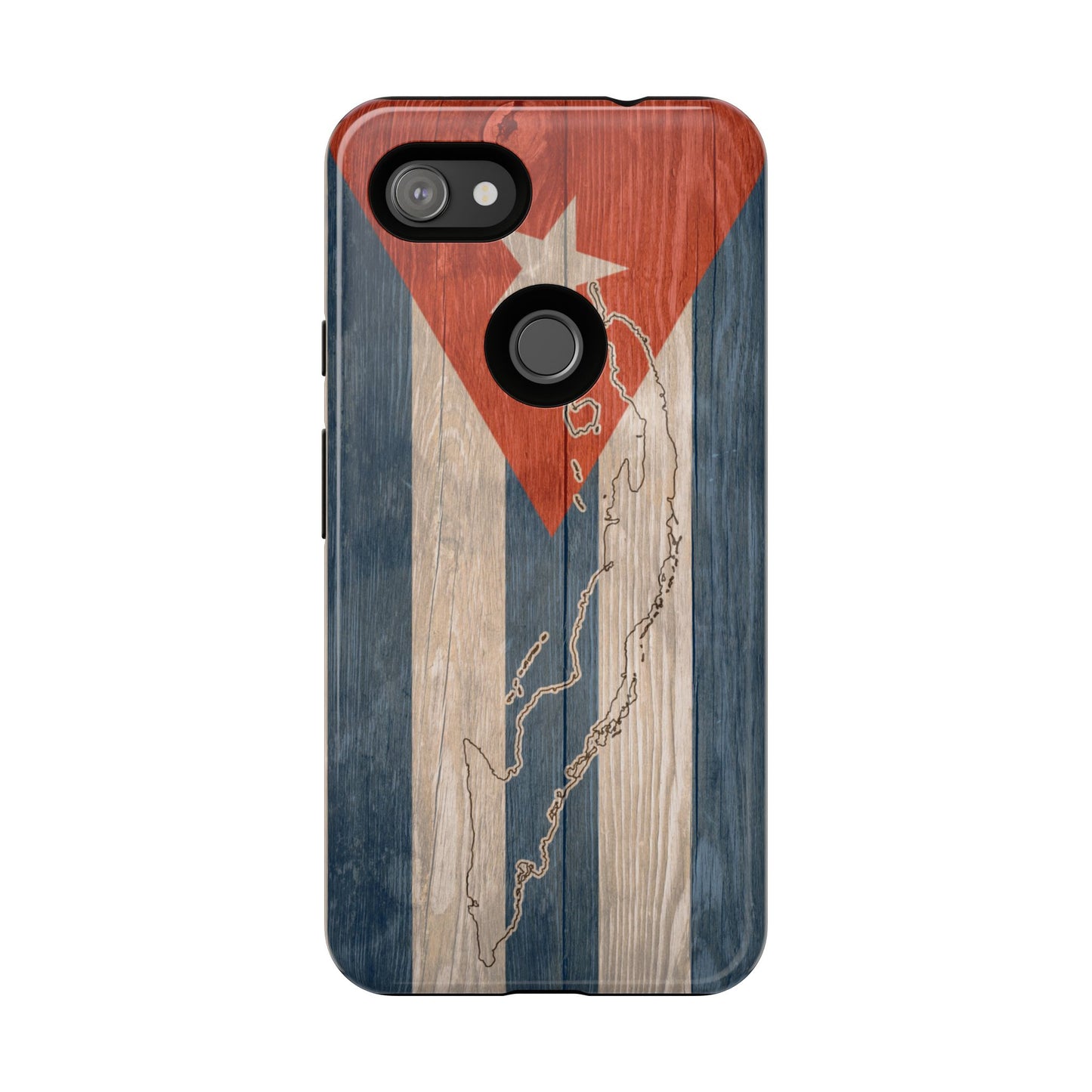 Phone Case Cuban Flag iPhone Case Protective Tough Cover Flag of Cuba Samsung Galaxy Cuban Pride Huawei P40 Lite Hard Plastic Back