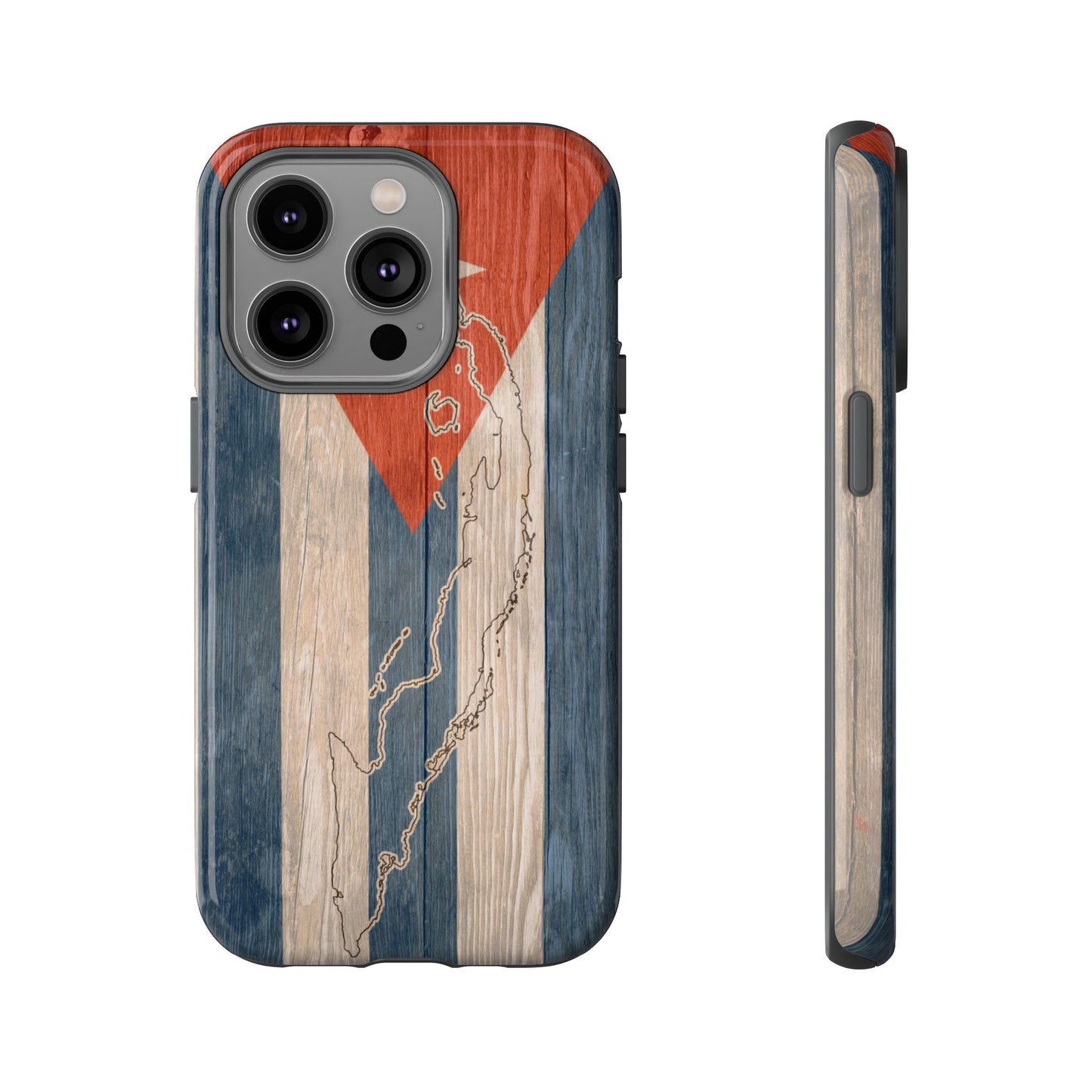 Phone Case Cuban Flag iPhone Case Protective Tough Cover Flag of Cuba Samsung Galaxy Cuban Pride Huawei P40 Lite Hard Plastic Back