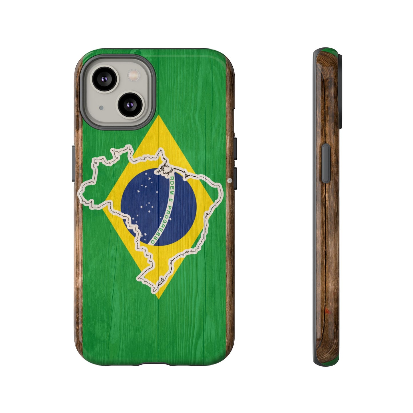Brazil Flag Phone Map Case Protective Tough Cover Flag of Brazil Samsung Brazilian Pride Hard Plastic Back Brazil Flag Cover