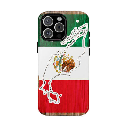 Phone Case, Mexican Flag Tough Case, Patriotic Mexico Phone Cover, Rugged Phone Protector, National Flag Phone Sleeve, Cinco de Mayo Gift