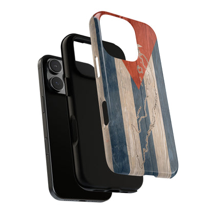 Phone Case Cuban Flag iPhone Case Protective Tough Cover Flag of Cuba Samsung Galaxy Cuban Pride Huawei P40 Lite Hard Plastic Back