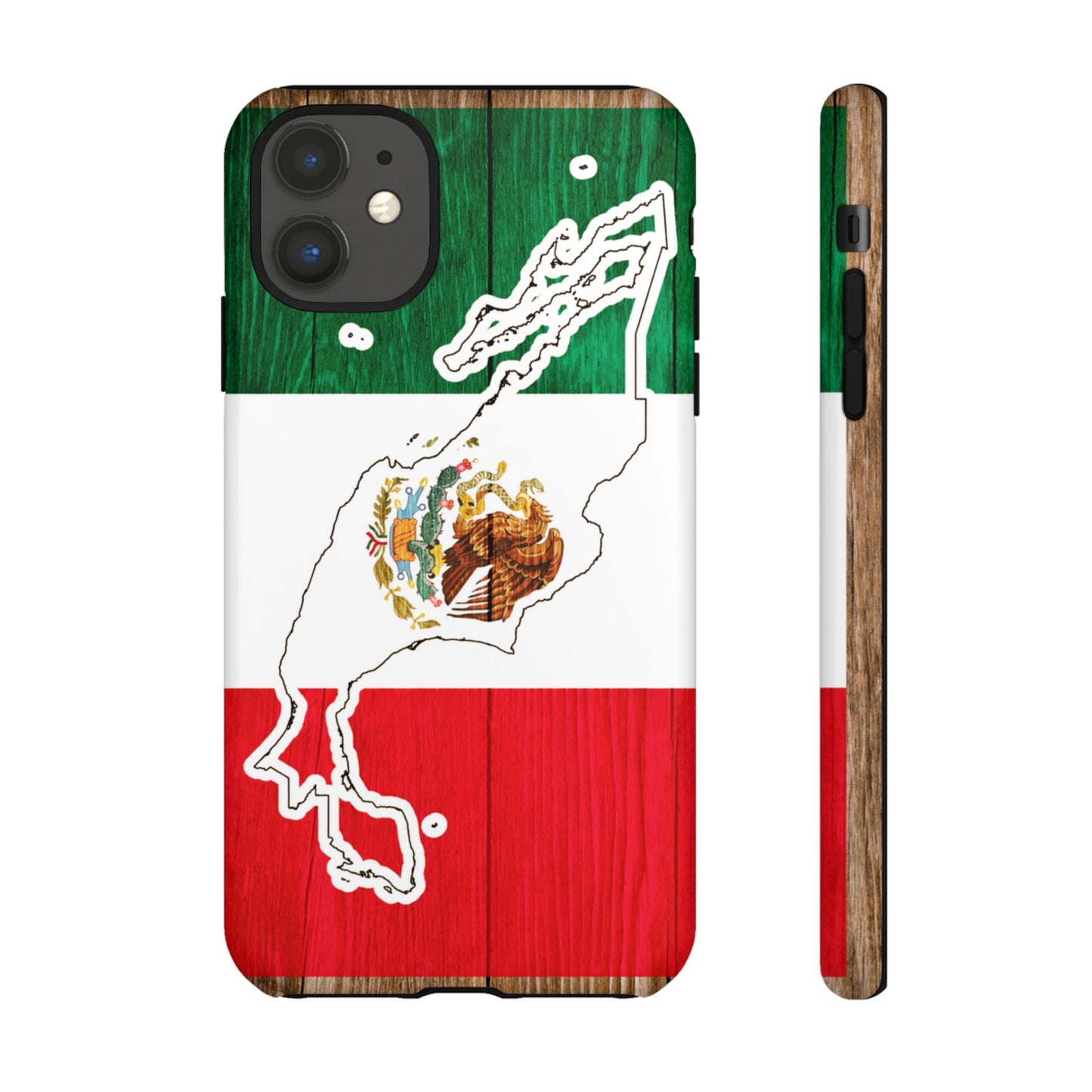 Phone Case, Mexican Flag Tough Case, Patriotic Mexico Phone Cover, Rugged Phone Protector, National Flag Phone Sleeve, Cinco de Mayo Gift