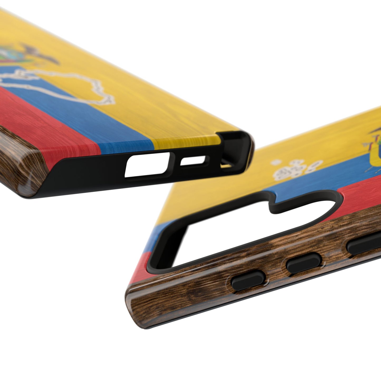 Ecuador Flag Phone Map Case Protective Tough Cover Flag of Ecuador Samsung Ecuadorian Pride Hard Plastic Back Ecuadorian Flag Cover