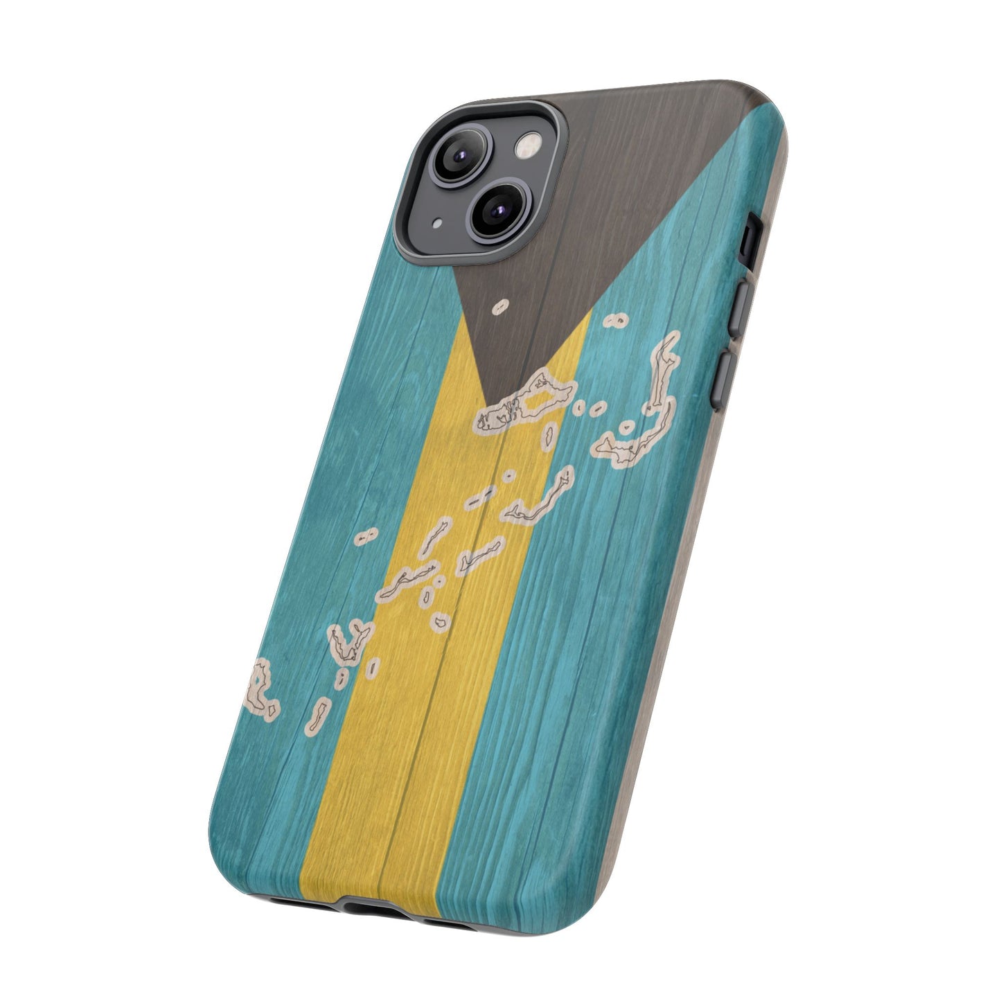 Bahamas Flag Phone Map Case Protective Tough Cover Flag of Bahamas Samsung Bahamian Pride Hard Plastic Back Bahamas Flag Cover