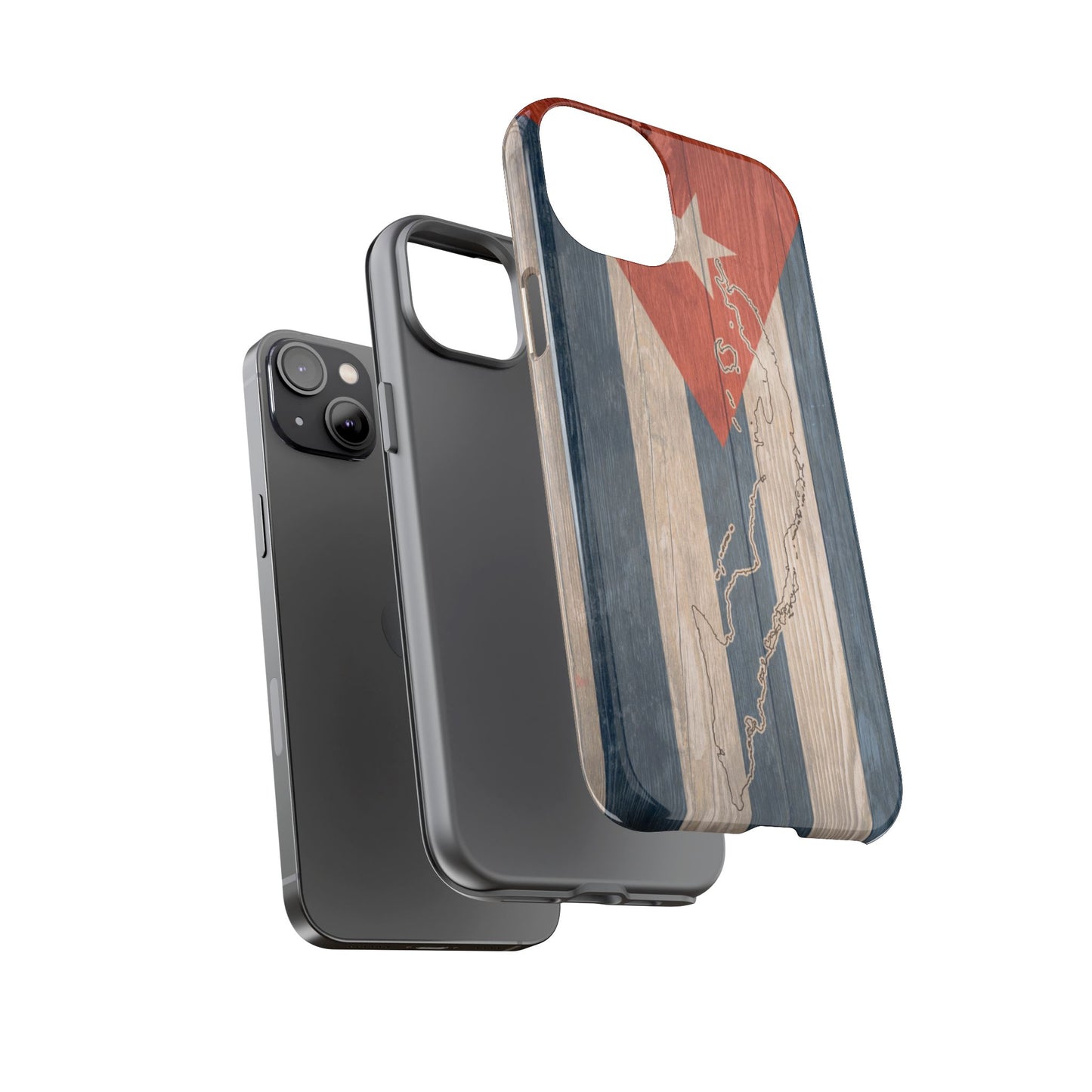 Phone Case Cuban Flag iPhone Case Protective Tough Cover Flag of Cuba Samsung Galaxy Cuban Pride Huawei P40 Lite Hard Plastic Back