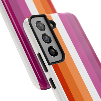 Lesbian Flag tough Impact-Resistant Phone Case