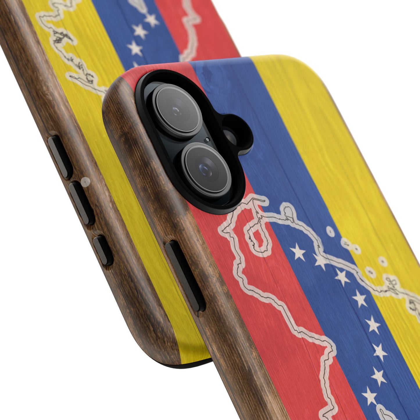 Venezuela Flag Phone Map Case Protective Tough Cover Flag of Venezuela Samsung Venezuelan Pride Hard Plastic Back Venezuela Map Cover