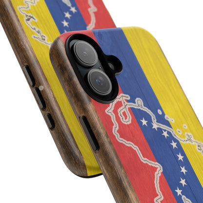 Venezuela Flag Phone Map Case Protective Tough Cover Flag of Venezuela Samsung Venezuelan Pride Hard Plastic Back Venezuela Map Cover