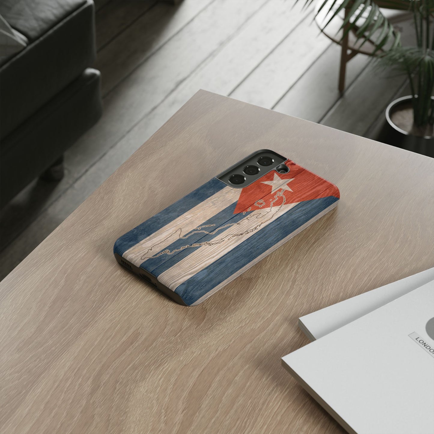 Phone Case Cuban Flag iPhone Case Protective Tough Cover Flag of Cuba Samsung Galaxy Cuban Pride Huawei P40 Lite Hard Plastic Back