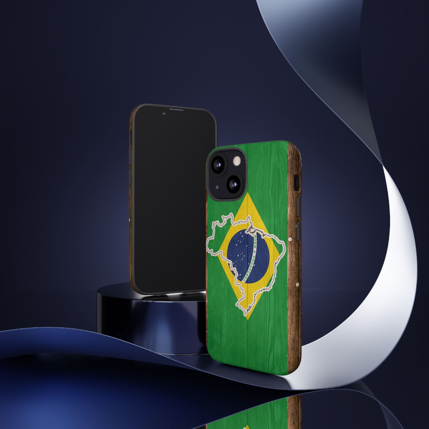 Brazil Flag Phone Map Case Protective Tough Cover Flag of Brazil Samsung Brazilian Pride Hard Plastic Back Brazil Flag Cover