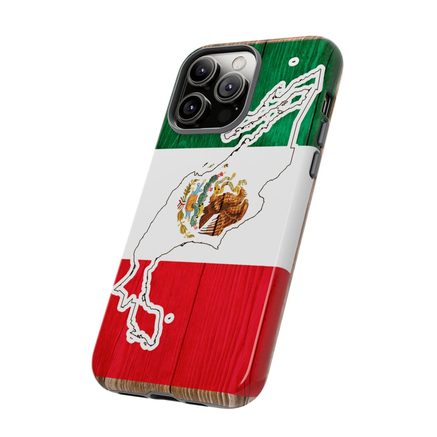 Phone Case, Mexican Flag Tough Case, Patriotic Mexico Phone Cover, Rugged Phone Protector, National Flag Phone Sleeve, Cinco de Mayo Gift