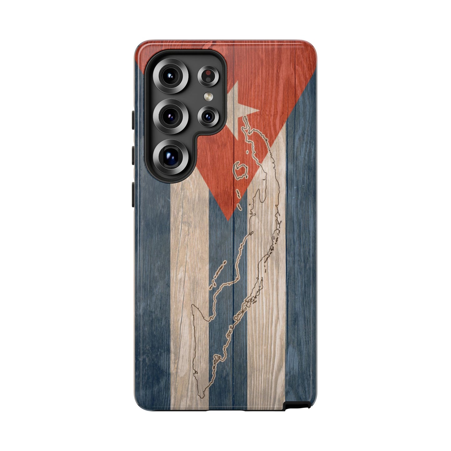 Phone Case Cuban Flag iPhone Case Protective Tough Cover Flag of Cuba Samsung Galaxy Cuban Pride Huawei P40 Lite Hard Plastic Back