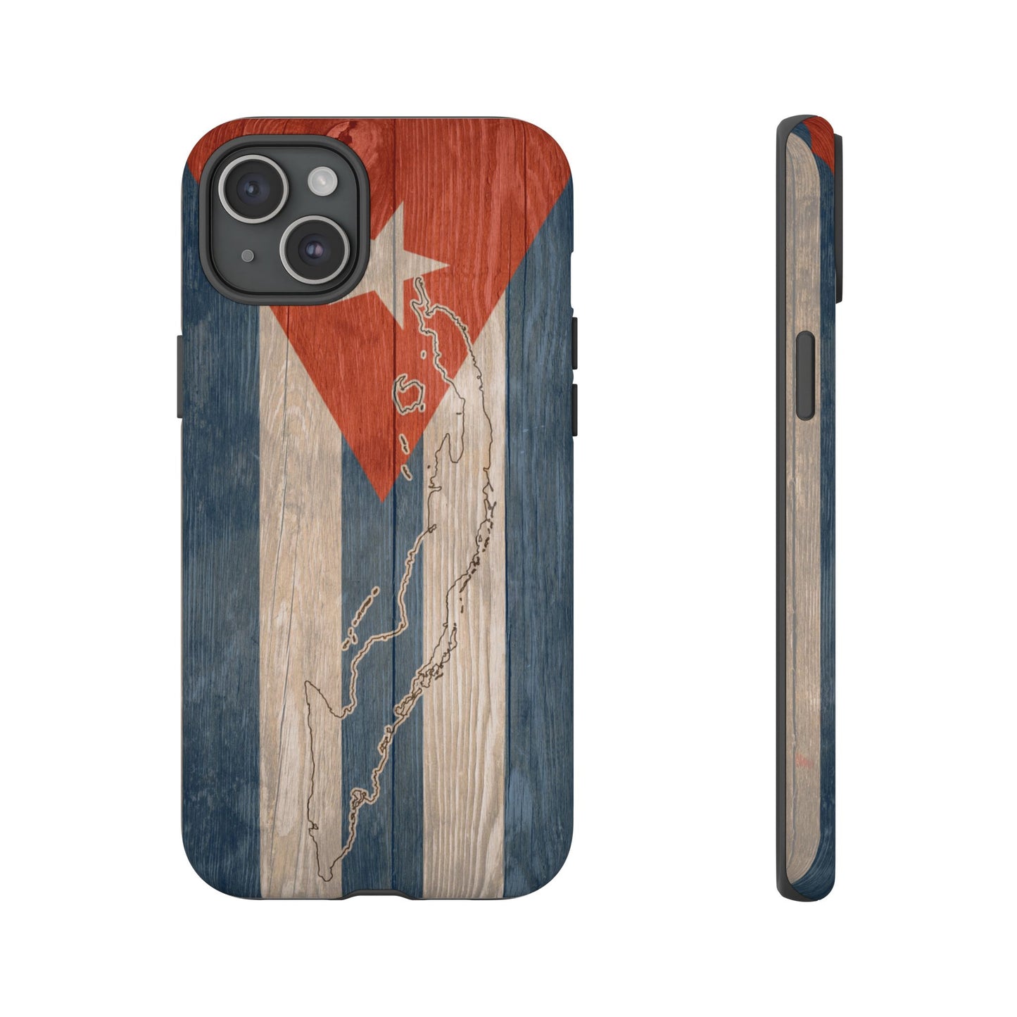 Phone Case Cuban Flag iPhone Case Protective Tough Cover Flag of Cuba Samsung Galaxy Cuban Pride Huawei P40 Lite Hard Plastic Back