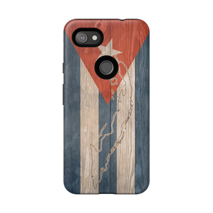 Phone Case Cuban Flag iPhone Case Protective Tough Cover Flag of Cuba Samsung Galaxy Cuban Pride Huawei P40 Lite Hard Plastic Back