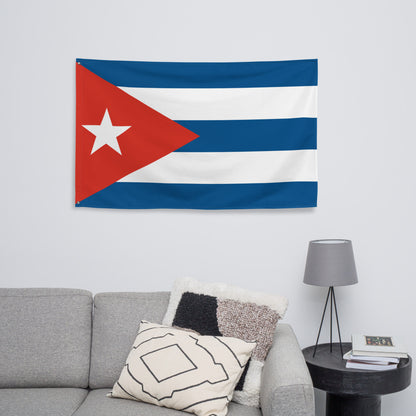 Double Sided Cuban Flag Decoration Outdoor Flag Patriotic Home Decor Cuba Flag Day Display Bandera de Cuba
