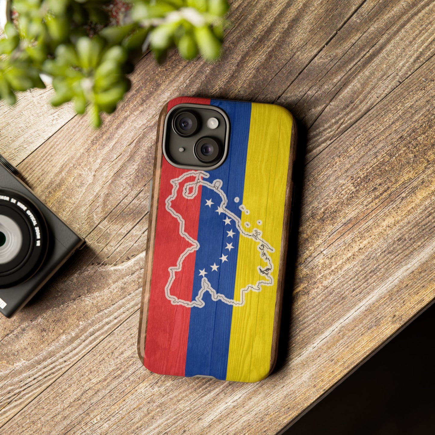 Venezuela Flag Phone Map Case Protective Tough Cover Flag of Venezuela Samsung Venezuelan Pride Hard Plastic Back Venezuela Map Cover