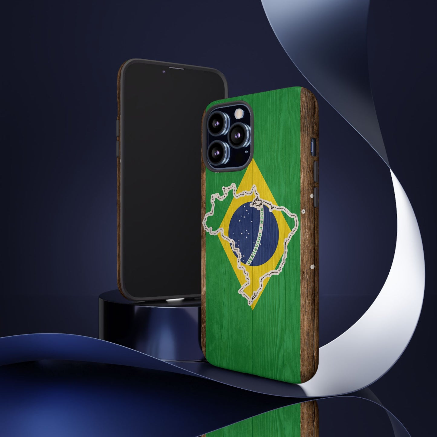 Brazil Flag Phone Map Case Protective Tough Cover Flag of Brazil Samsung Brazilian Pride Hard Plastic Back Brazil Flag Cover
