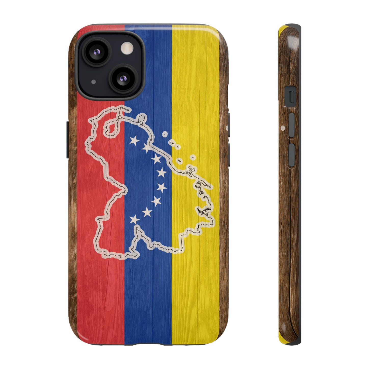 Venezuela Flag Phone Map Case Protective Tough Cover Flag of Venezuela Samsung Venezuelan Pride Hard Plastic Back Venezuela Map Cover