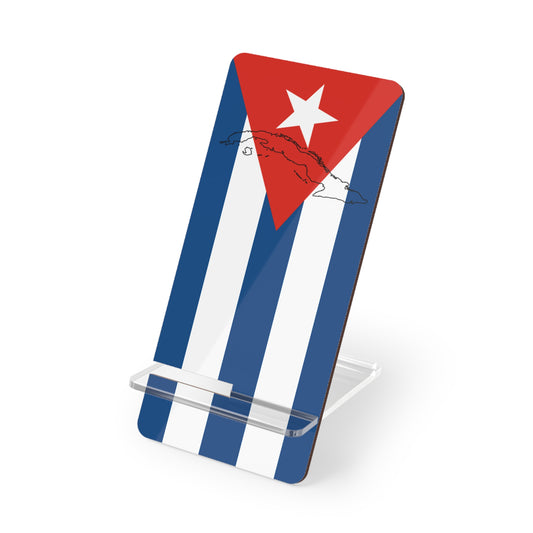 Phone Stand Cuban Flag & Map Design