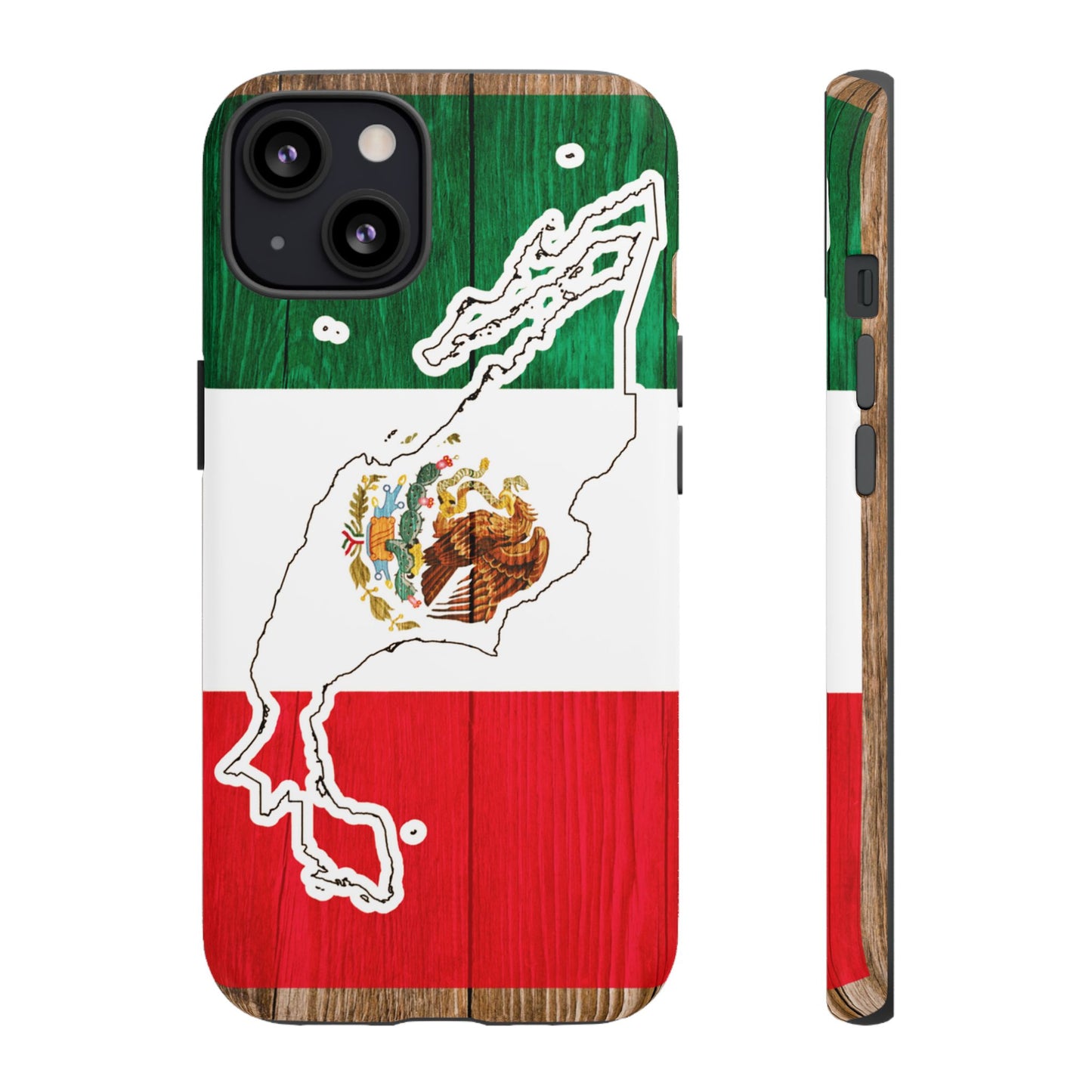 Phone Case, Mexican Flag Tough Case, Patriotic Mexico Phone Cover, Rugged Phone Protector, National Flag Phone Sleeve, Cinco de Mayo Gift