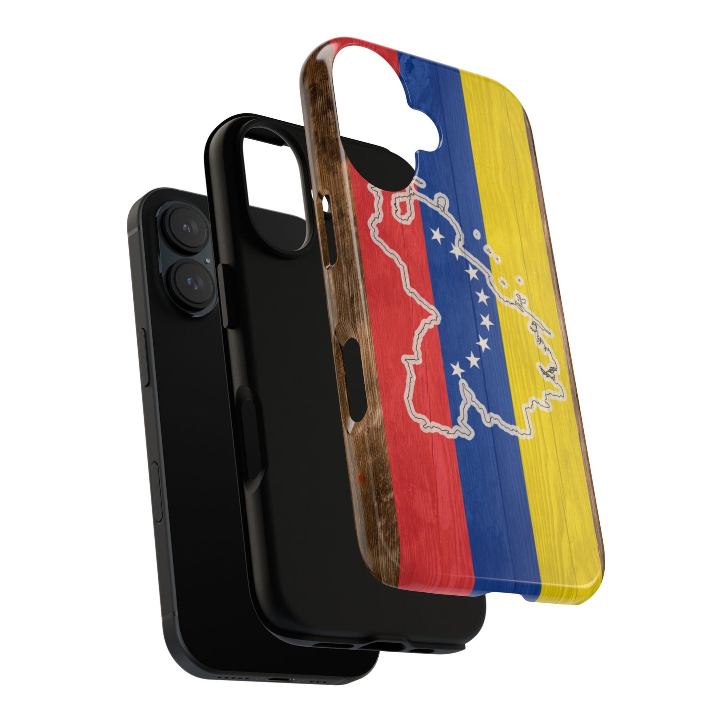 Venezuela Flag Phone Map Case Protective Tough Cover Flag of Venezuela Samsung Venezuelan Pride Hard Plastic Back Venezuela Map Cover