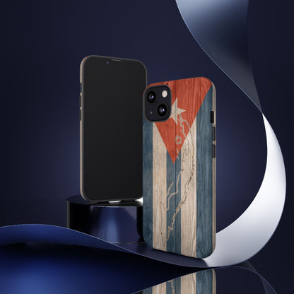 Phone Case Cuban Flag iPhone Case Protective Tough Cover Flag of Cuba Samsung Galaxy Cuban Pride Huawei P40 Lite Hard Plastic Back