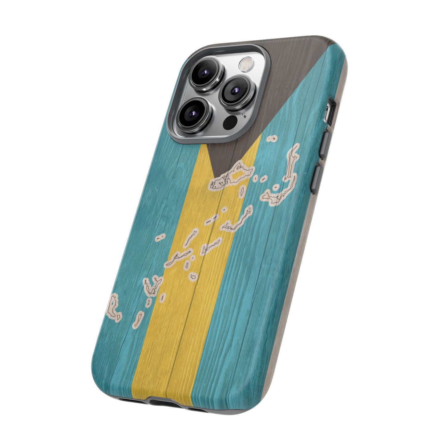 Bahamas Flag Phone Map Case Protective Tough Cover Flag of Bahamas Samsung Bahamian Pride Hard Plastic Back Bahamas Flag Cover