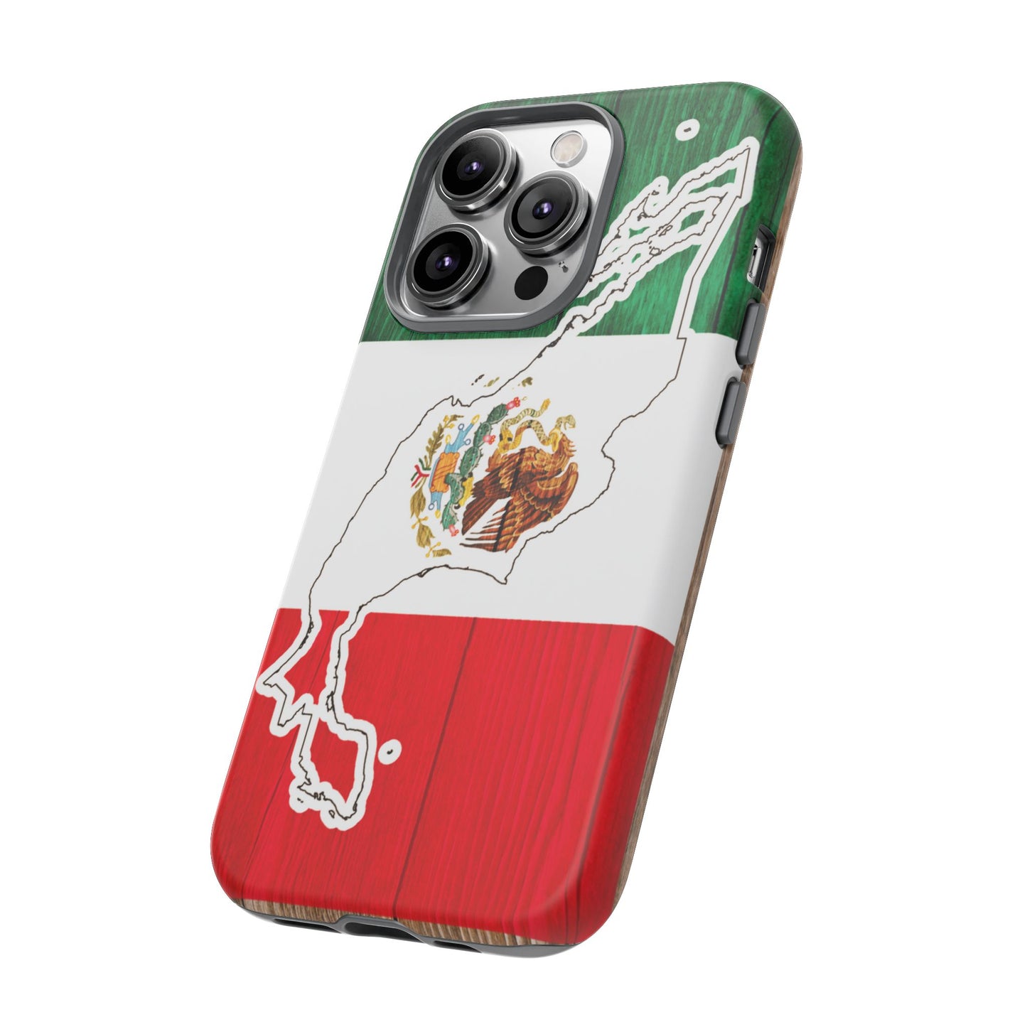 Phone Case, Mexican Flag Tough Case, Patriotic Mexico Phone Cover, Rugged Phone Protector, National Flag Phone Sleeve, Cinco de Mayo Gift