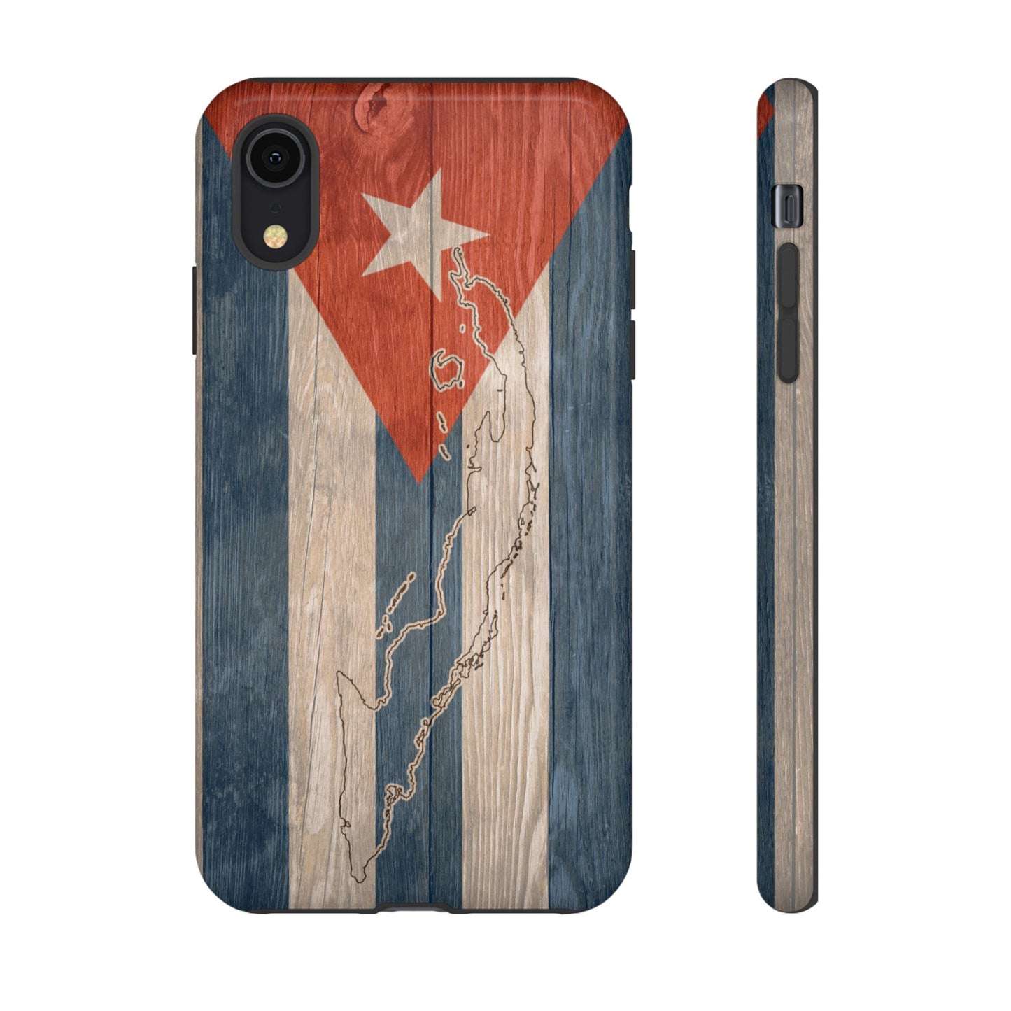 Phone Case Cuban Flag iPhone Case Protective Tough Cover Flag of Cuba Samsung Galaxy Cuban Pride Huawei P40 Lite Hard Plastic Back