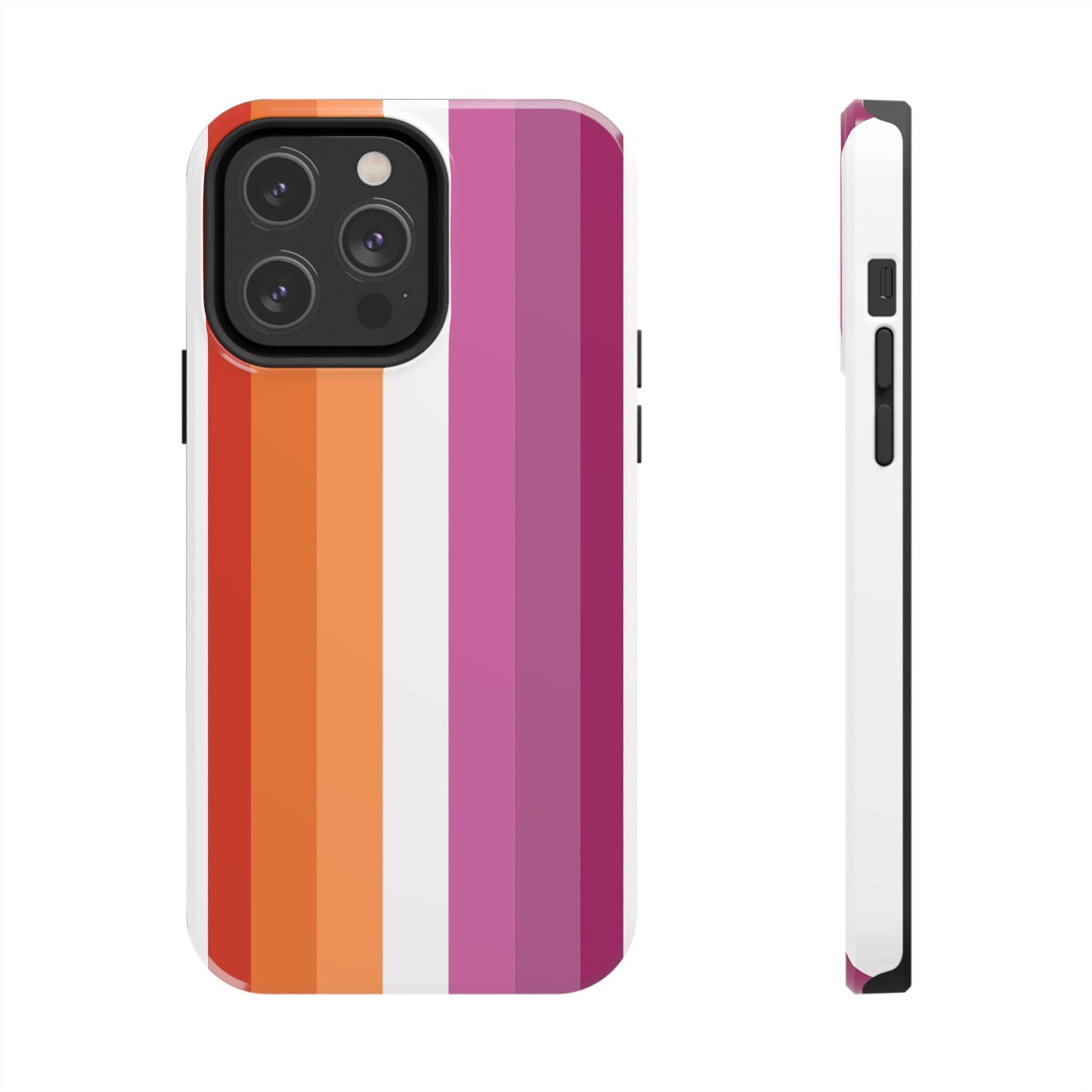 Lesbian Flag tough Impact-Resistant Phone Case