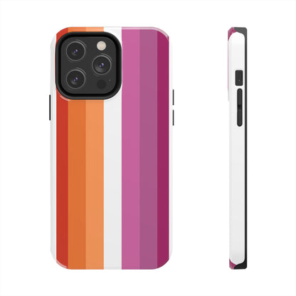 Lesbian Flag tough Impact-Resistant Phone Case