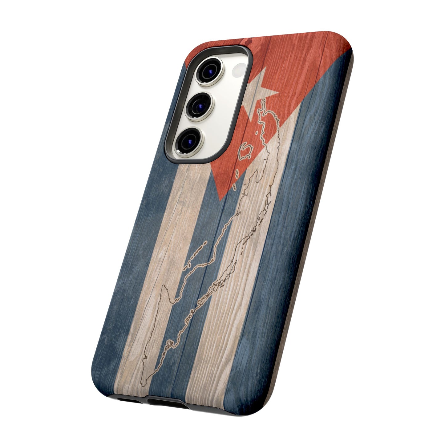 Phone Case Cuban Flag iPhone Case Protective Tough Cover Flag of Cuba Samsung Galaxy Cuban Pride Huawei P40 Lite Hard Plastic Back