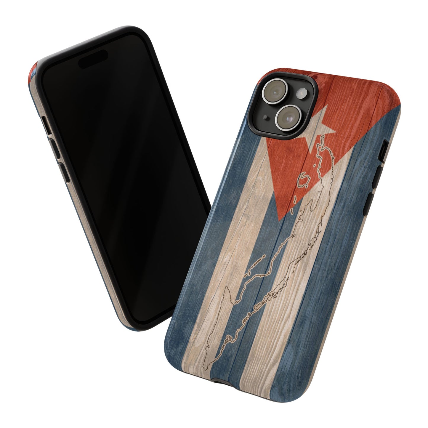 Phone Case Cuban Flag iPhone Case Protective Tough Cover Flag of Cuba Samsung Galaxy Cuban Pride Huawei P40 Lite Hard Plastic Back