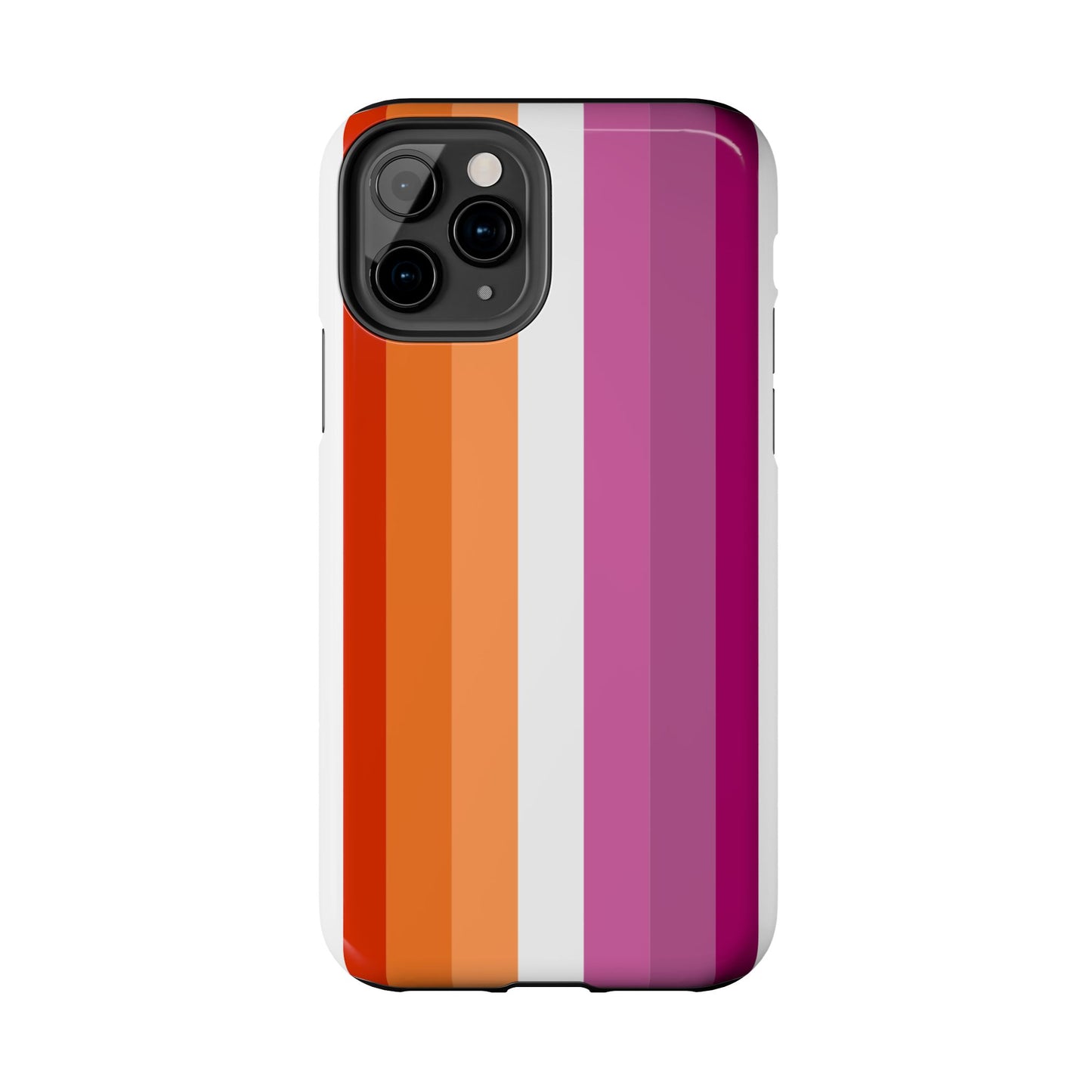 Lesbian Flag tough Impact-Resistant Phone Case