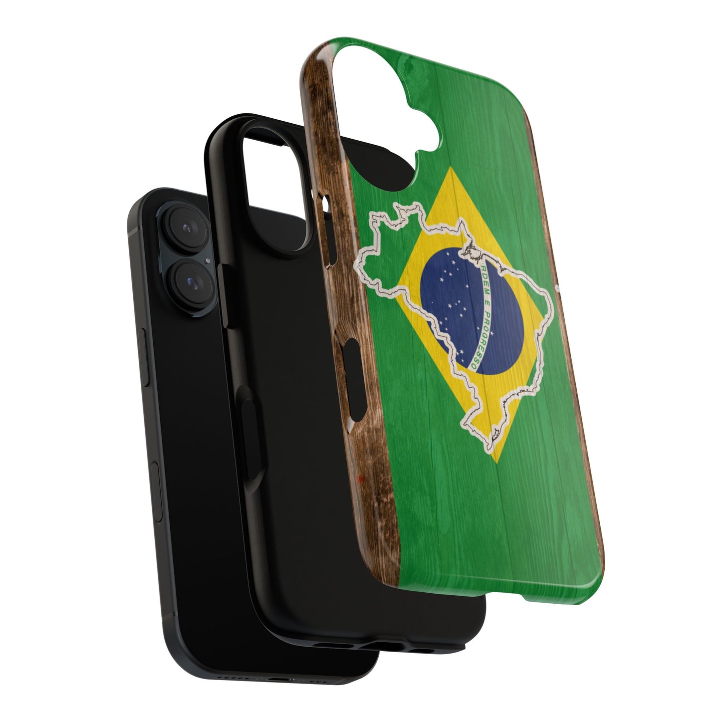 Brazil Flag Phone Map Case Protective Tough Cover Flag of Brazil Samsung Brazilian Pride Hard Plastic Back Brazil Flag Cover