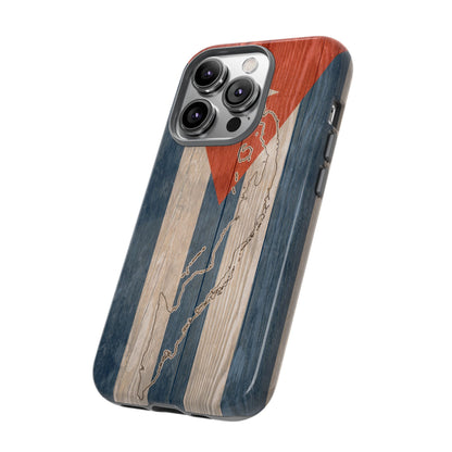 Phone Case Cuban Flag iPhone Case Protective Tough Cover Flag of Cuba Samsung Galaxy Cuban Pride Huawei P40 Lite Hard Plastic Back