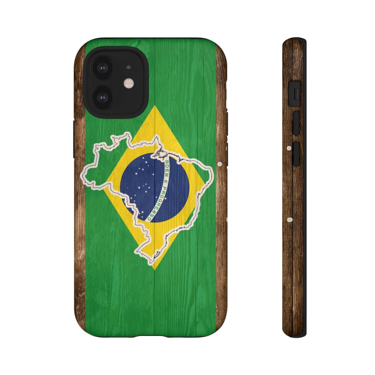 Brazil Flag Phone Map Case Protective Tough Cover Flag of Brazil Samsung Brazilian Pride Hard Plastic Back Brazil Flag Cover