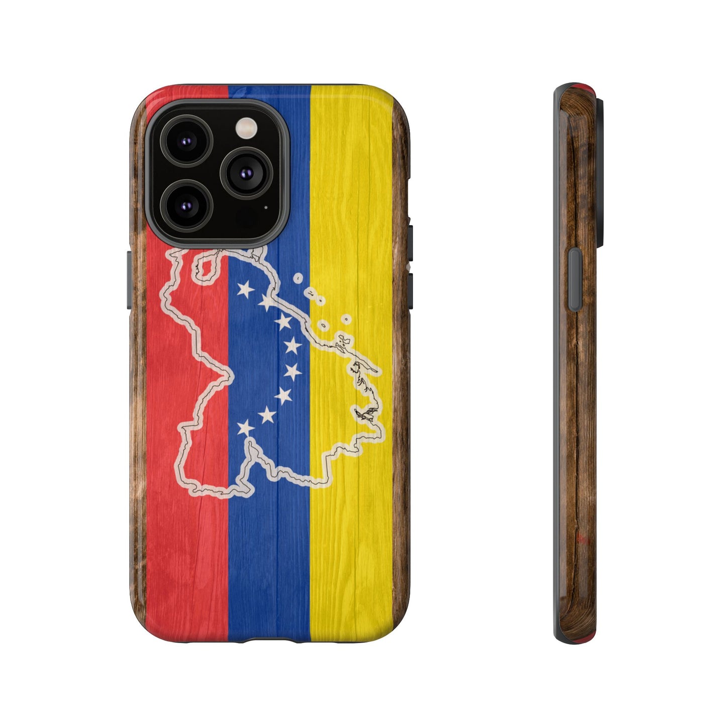 Venezuela Flag Phone Map Case Protective Tough Cover Flag of Venezuela Samsung Venezuelan Pride Hard Plastic Back Venezuela Map Cover