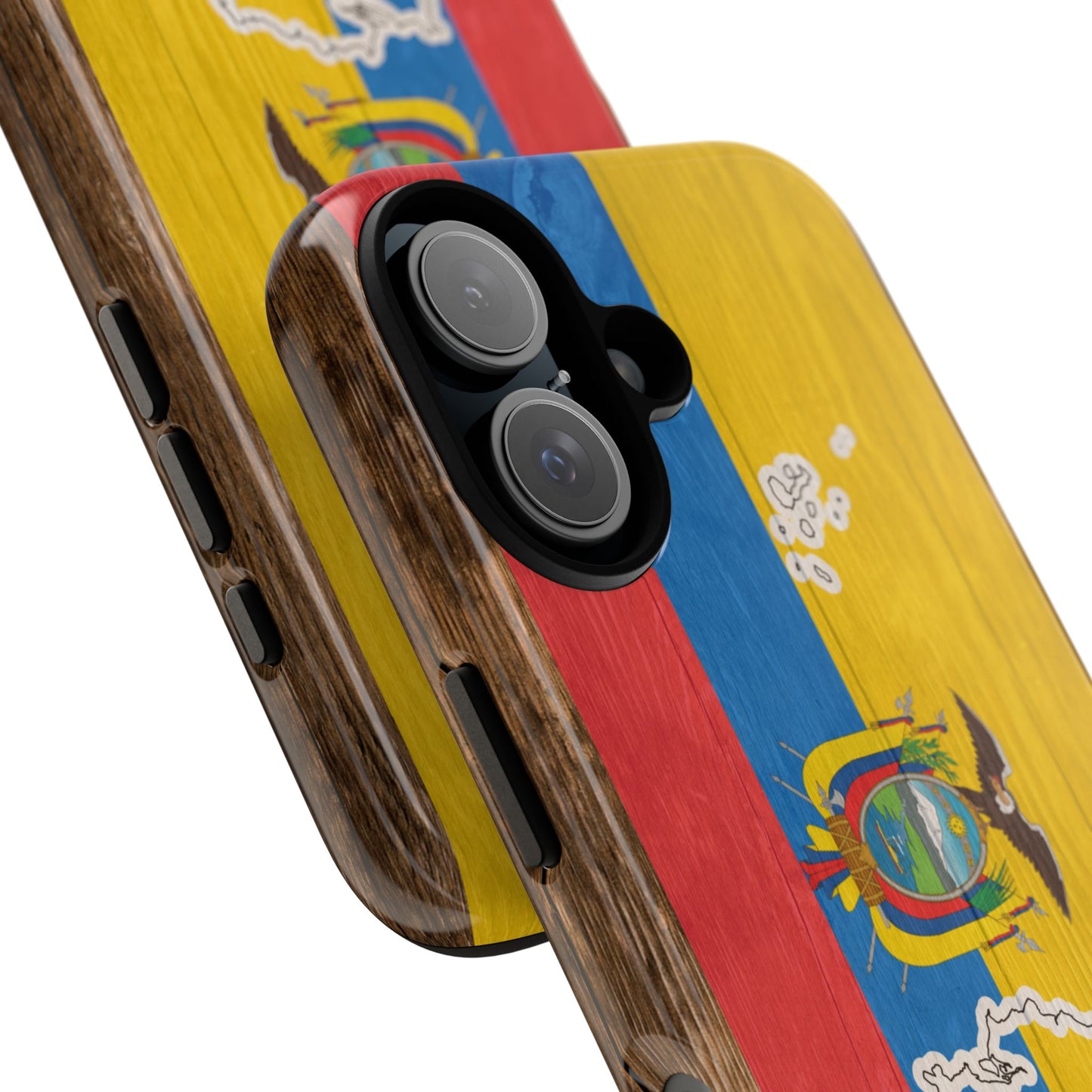Ecuador Flag Phone Map Case Protective Tough Cover Flag of Ecuador Samsung Ecuadorian Pride Hard Plastic Back Ecuadorian Flag Cover